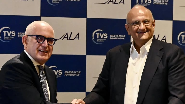 TVS SCS and ALA Group Forge Aerospace-Defense JV, Targeting ₹2,000 Crore Revenue by 2031