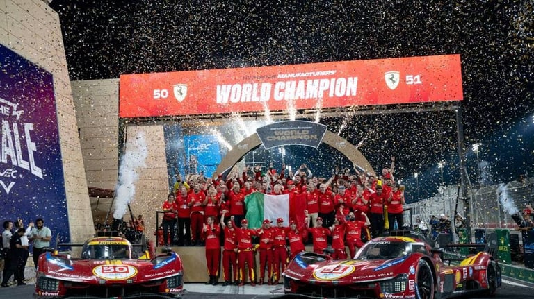 Ferrari Triumphs: Wins 2025 WEC Drivers' Title After 53-Year Endurance Championship Wait