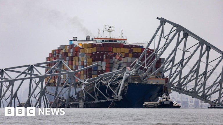 FBI, NTSB Probe Key Bridge Collapse; Biden Pledges $60M Relief