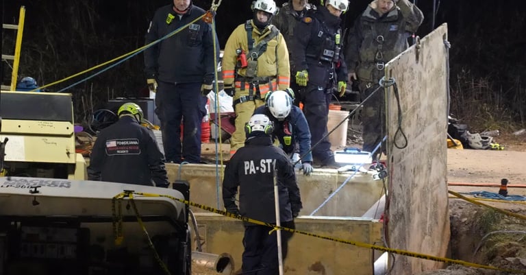 Urgent Search for Woman Feared Trapped in Pennsylvania Sinkhole After Cat Rescue Attempt