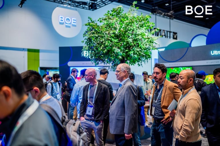 BOE Unveils 30+ Innovations at Display Week 2025, Launches ONE Brand for Green Tech Revolution