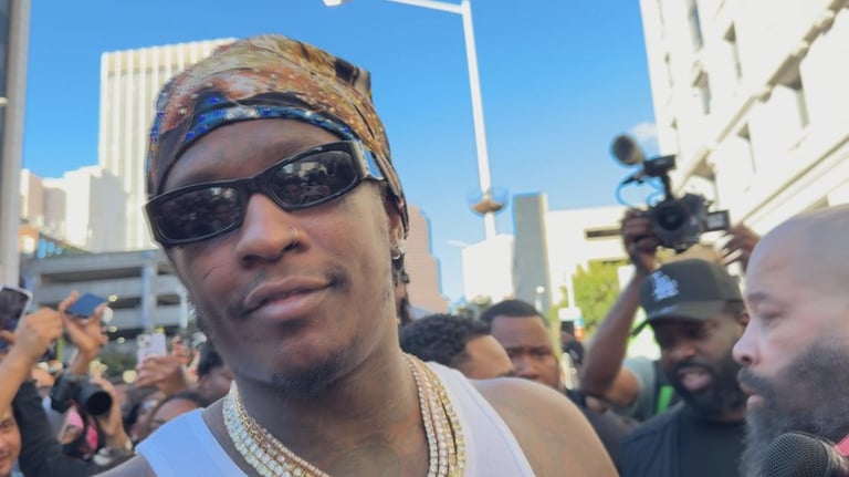 Young Thug's Surprise Courthouse Concert: A Powerful Message of Redemption and Resilience