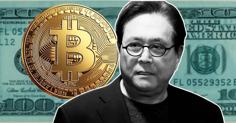 Robert Kiyosaki Warns of Historic Financial Crash, Advocates Gold, Silver, and Bitcoin Investments