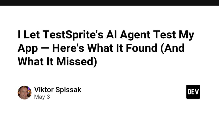 TestSprite Revolutionizes QA with AI-Driven End-to-End Testing in Just 12 Minutes
