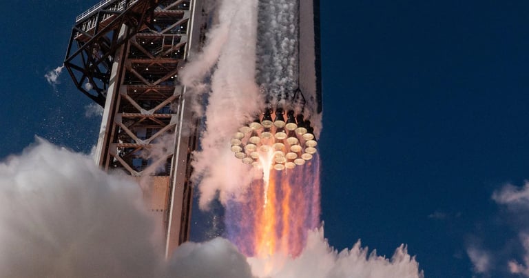 SpaceX Starship Achieves Record Thrust, Aims for Rapid Turnaround with Reusable Rocket Technology