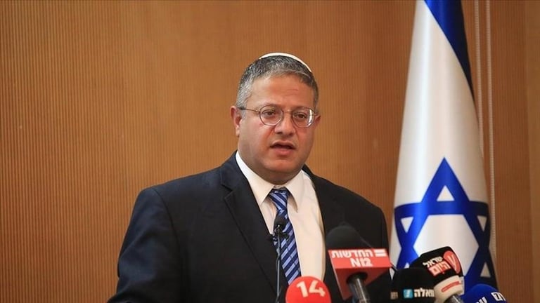 Ben-Gvir's U.S. Visit Sparks Controversy Over Proposed Gaza Aid Bombing