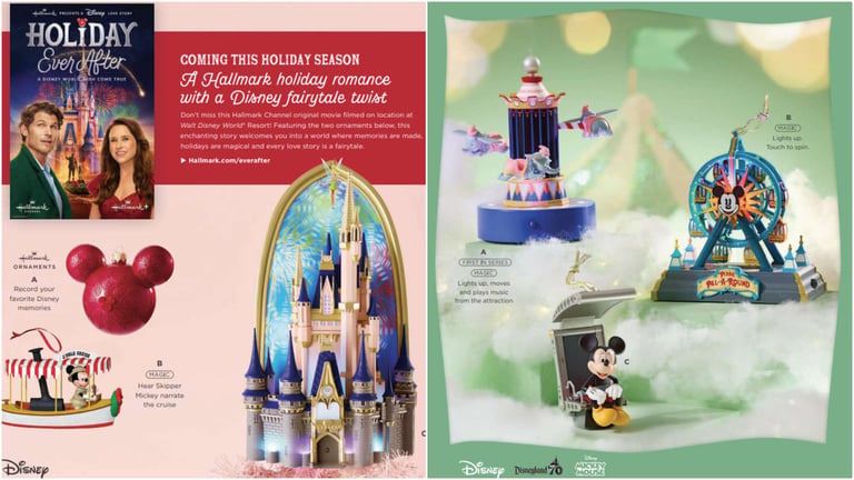 Disney's Keepsake Collection Unveils Stunning Cinderella Castle Tree Topper, New Disney Parks Ornaments