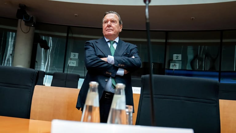 Gerhard Schröder to Testify on Nord Stream 2 via Video; Health Concerns Prompt Private Session Request
