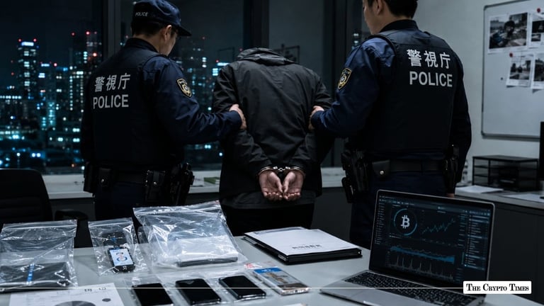 Senior Prince Group Figure Arrested in Japan Amid Global Crypto Fraud Crackdown