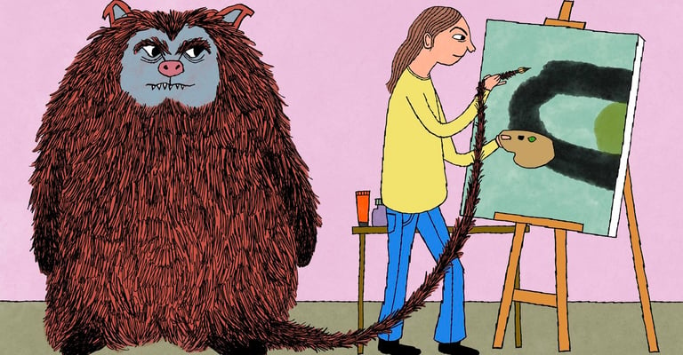 Ella Baxter's "Woo Woo": A Humorous Take on Female Artists and the 'Art Monster' Dilemma