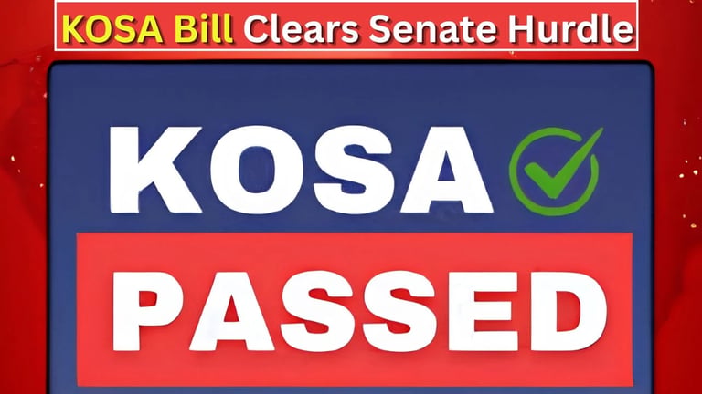 House Passes Kids Online Safety Bill Amid Senate Hurdles Over Privacy, Free Speech Concerns