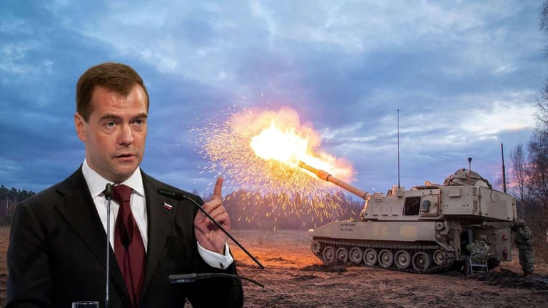Medvedev's Fiery Threat to Latvia: Ex-Russian President Warns of Retaliation