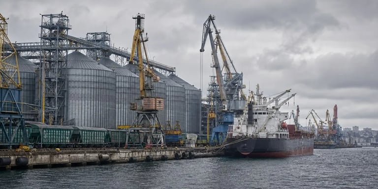 Black Sea Port Disruptions Threaten Global Grain Markets, Triggering Supply Shocks and Price Surges