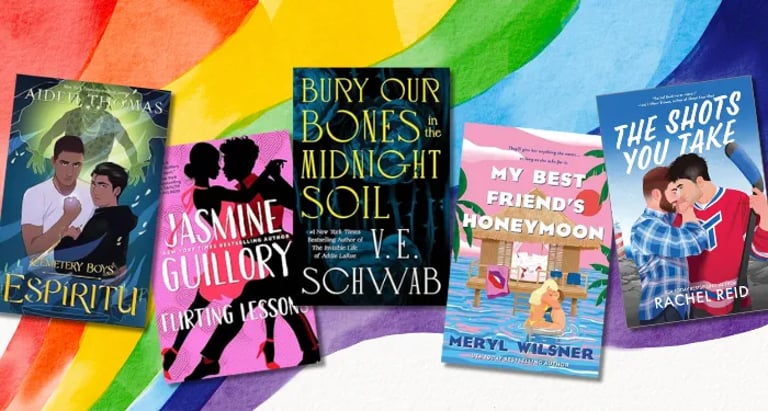 Top Queer Books to Watch for in 2025: Vampires, Volleyball, and Vibrant Romances