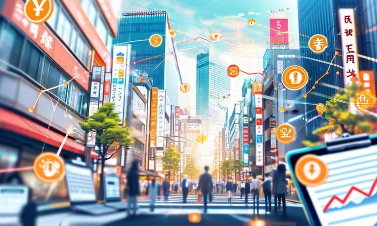 Japan's Economy: Services Thrive Amid Manufacturing Slump, Inflation Rises