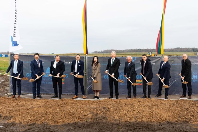 Rheinmetall to Build €300M Ammo Plant in Lithuania, Boosting NATO's Eastern Flank Security