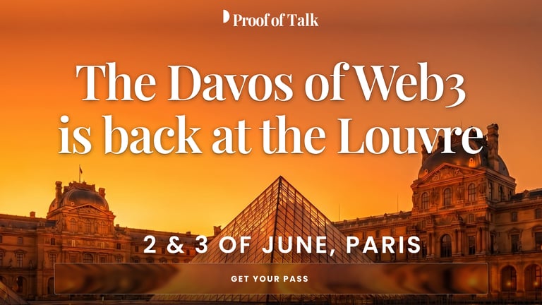 Proof of Talk 2026: The Davos of Web3 Set for Paris with $18 Trillion in Assets Represented