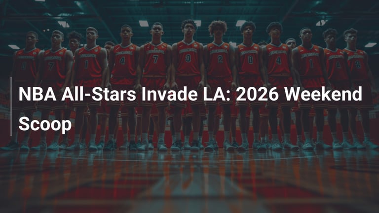 NBA All-Star Weekend 2026: New USA vs. World Format Debuts in Los Angeles