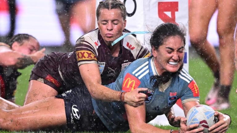 NSW Blues Women's Rugby Team Clinches Historic State of Origin Series Victory Against Queensland