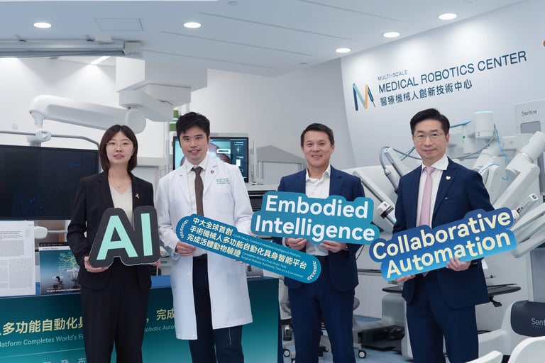 First Successful Animal Trials of Chinese AI-Powered Surgical Robot Revolutionize Autonomous Surgery