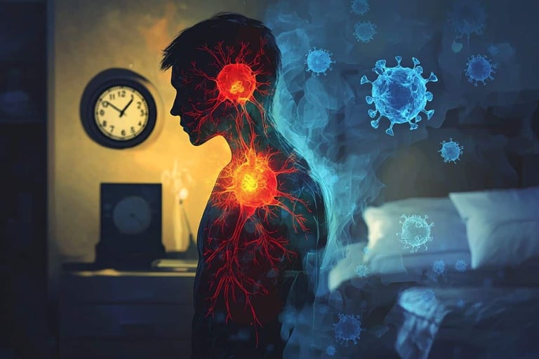 One Night of Sleep Loss Alters Immune Cells, Mimicking Obesity's Inflammatory Effects