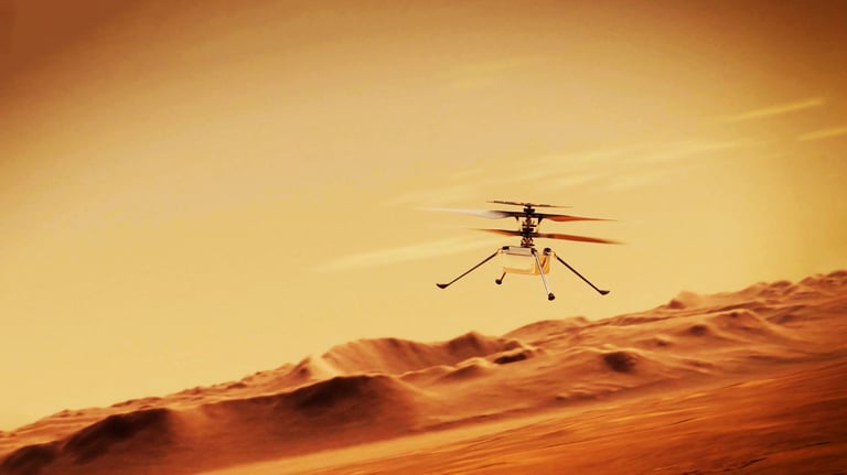 Ingenuity Helicopter's Legacy: Pioneering Mars Aerial Exploration Despite Crash Landing