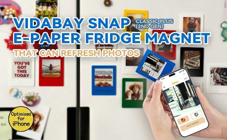 VidaBay Unveils Battery-Free NFC E-Ink Displays, Revolutionizing Digital Image Storage and Sustainability