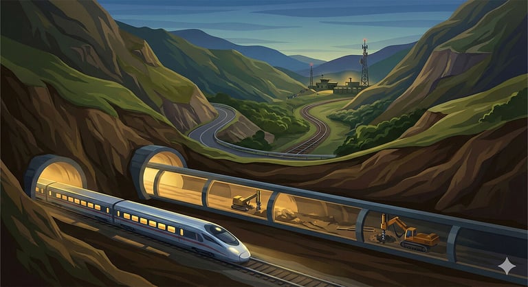 India Fortifies Siliguri Corridor with Deep Underground Rail to Secure Northeast Connectivity