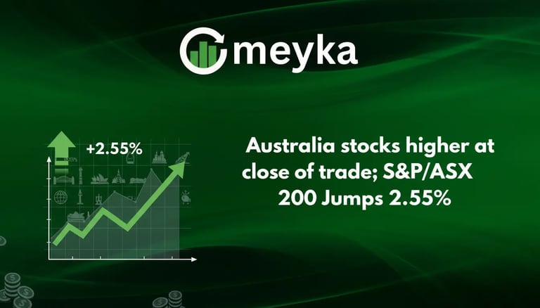 ASX 200 Hits One-Month High as Investor Optimism Grows Amid Stabilizing Inflation and Strong Commodity Demand