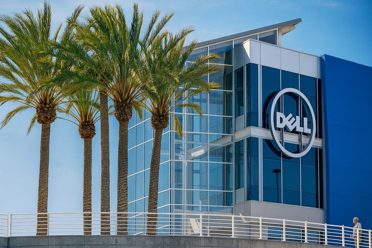 Dell Boosts Revenue Forecast Amid Surging AI Infrastructure Demand, Sees Stock Near 52-Week High
