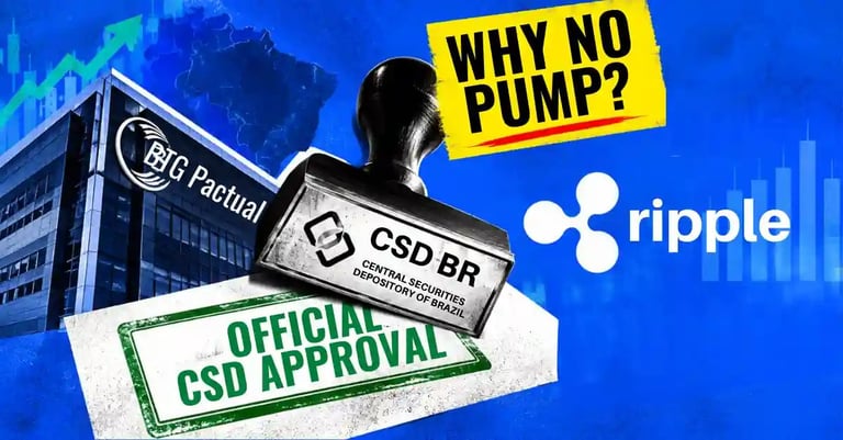 Brazil Pilots XRP Ledger for Tokenized Asset Transparency in Regulated Markets