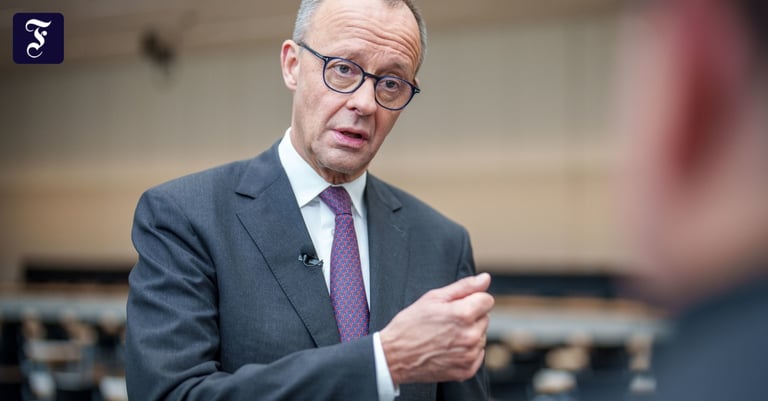 Merz Warns of Trump's Trade Barriers Threatening European Economy; Calls for US-EU Free Trade Deal