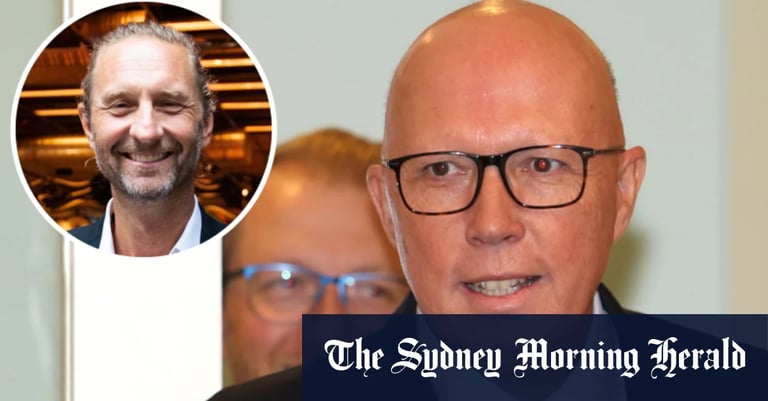 Peter Dutton Criticized for Attending Sydney Fundraiser Amid Cyclone Threat in Queensland