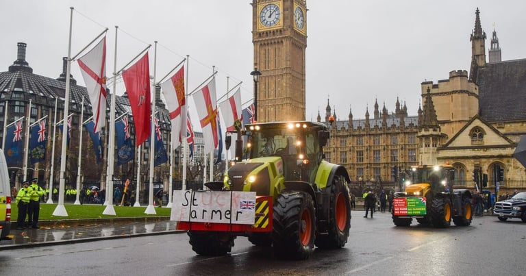 British Farmers Unite Against New Inheritance Tax, Fear for Future of Family Farms