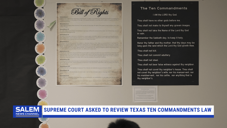 Supreme Court Asked to Review Texas Law Mandating Ten Commandments in Schools