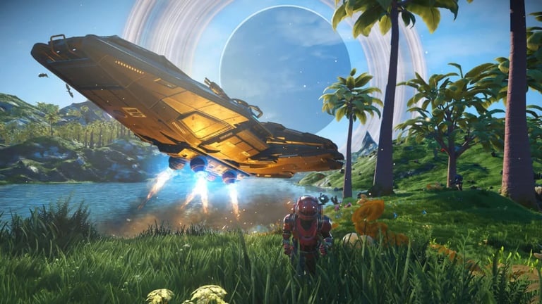 'No Man's Sky' First to Harness Sony's PS5 Pro AI Upscaling in VR