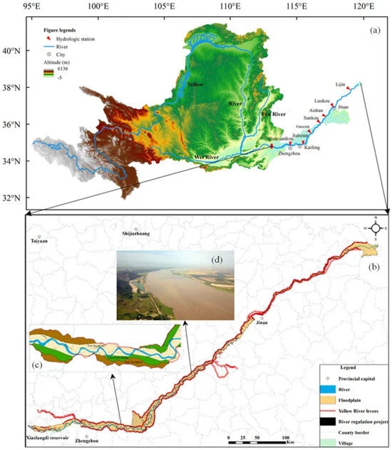 Yellow River Basin Study Reveals Ecosystem Gains, Highlights Crucial Role of External Inputs and Water Management