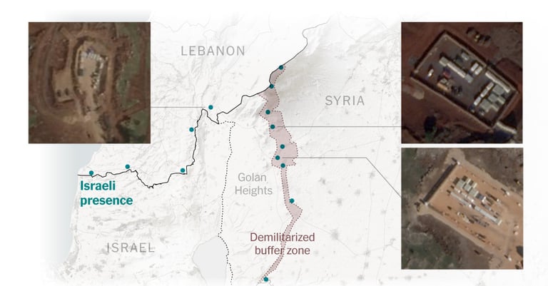 Israel Expands Military Presence in Syria, Lebanon Amid Concerns of Prolonged Occupation