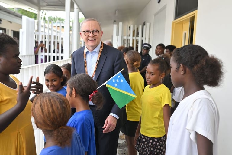 Solomon Islands Political Tension Eases, Paving Way for Australia-Solomon Security Pact
