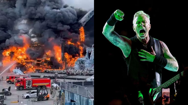 Metallica Saves Tomorrowland Festival with Overnight Stage Rescue After Fire Destroys Main Stage
