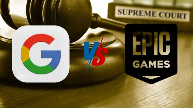 Google Appeals to Supreme Court to Block Injunction in Epic Games Play Store Battle