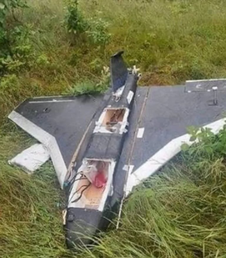 Lithuanian Officials Shelter as Russian Drone Model Crashes Near Belarus Border
