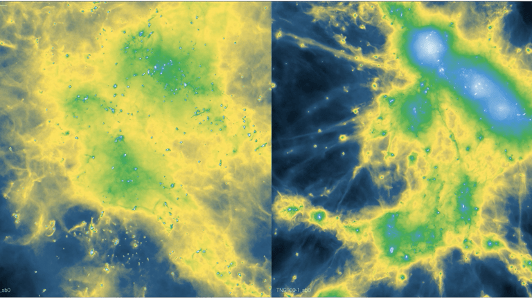 Universe's 'Missing' Ordinary Matter Found: New Map Reveals Cosmic Distribution Beyond Galaxies