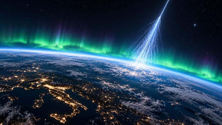 CERN Simulates Cosmic-Ray Showers: ATLAS Collisions Reveal New Insights into High-Energy Cosmic Events