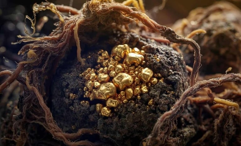 Fungus That Metabolizes Gold: A Game-Changer for Sustainable Mining on Earth and Beyond