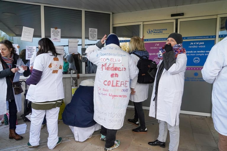 French Doctors Strike Against 'Unprecedented Attack' on Liberal Medicine, Halt Routine Care