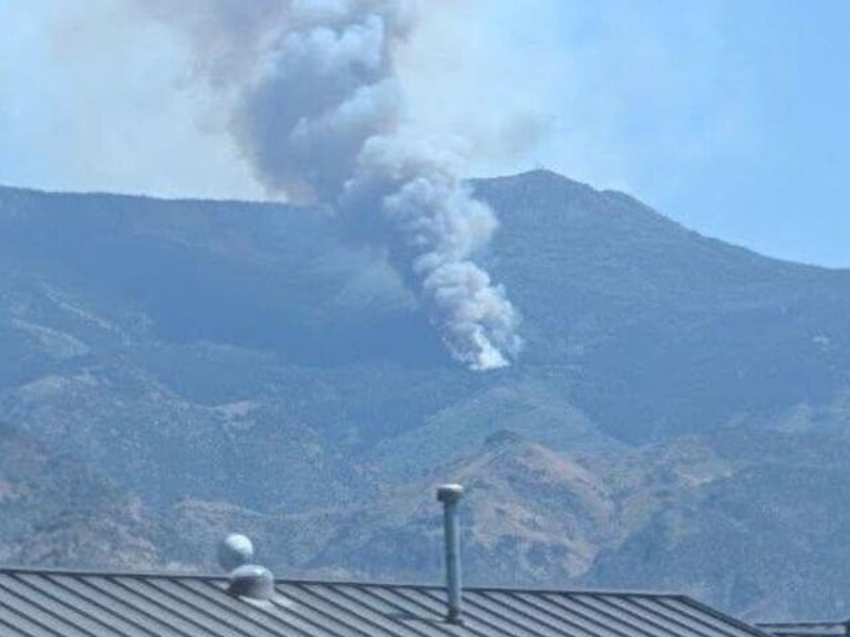 Monroe Fire Rages in Sevier County: Evacuations Ordered, Structures at Risk