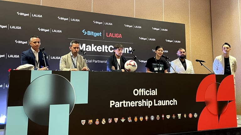 LaLiga Partners with Bitget in $10M Crypto Deal to Boost Web3 in Asia and Latin America