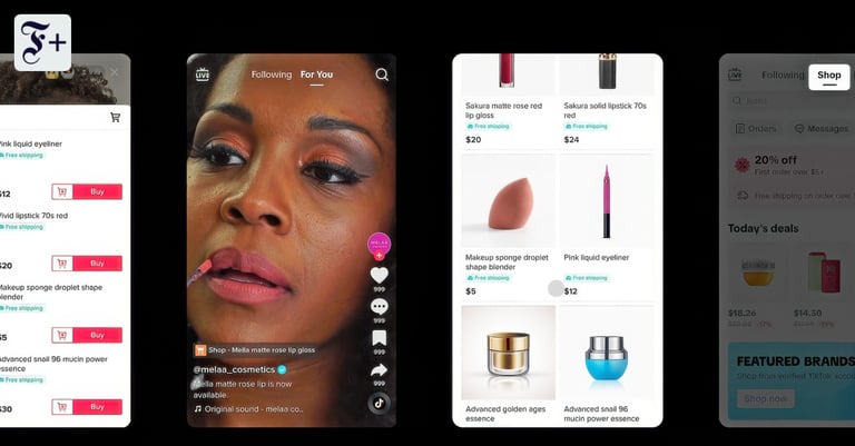 TikTok Launches Shopping Feature in Germany, Aiming to Rival Amazon Amid U.S. Scrutiny