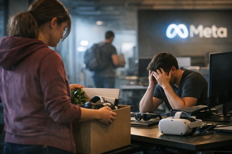 Meta Shifts Focus to AI, Plans Layoffs at Reality Labs Amid VR Doubts